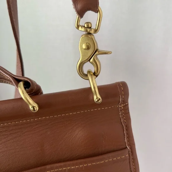 Coach vintage willis #9927 Tan Leather Bag - Picture 7 of 16